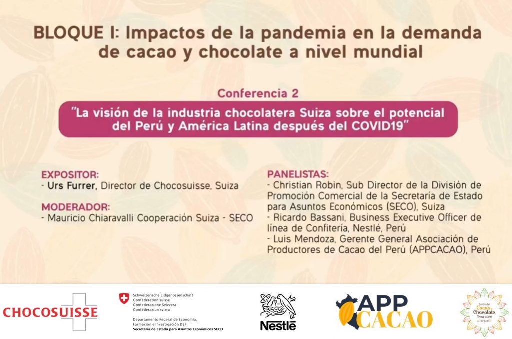 Suiza renueva su compromiso con la sostenibilidad de la cadena de valor del cacao y chocolate peruano