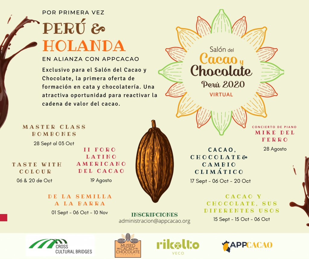 Programa de la oferta educativa especializada en chocolatería – Alianza Perú & Holanda